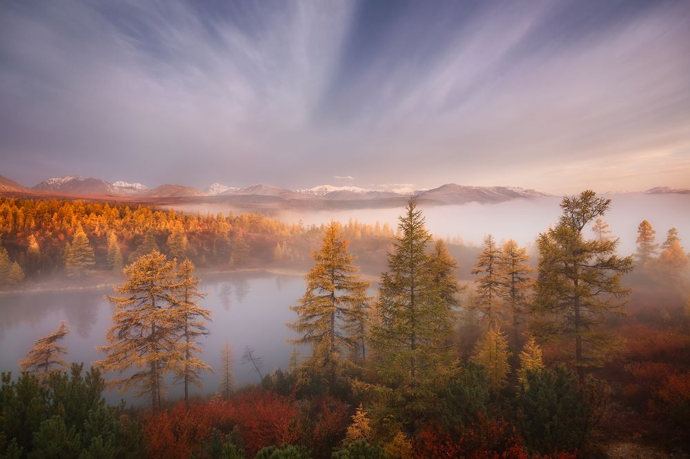 Утро на плато Стоозерка