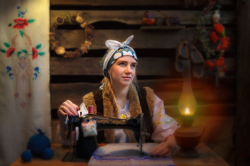 Сладкие грёзы Оксаны в ночь перед Рождеством