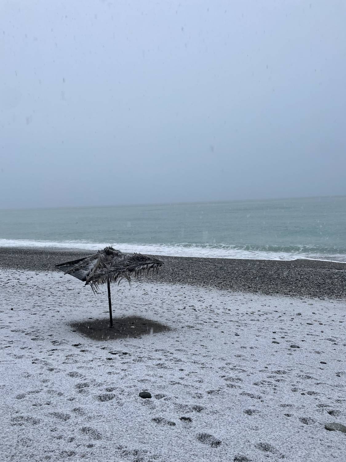 Море в зиме