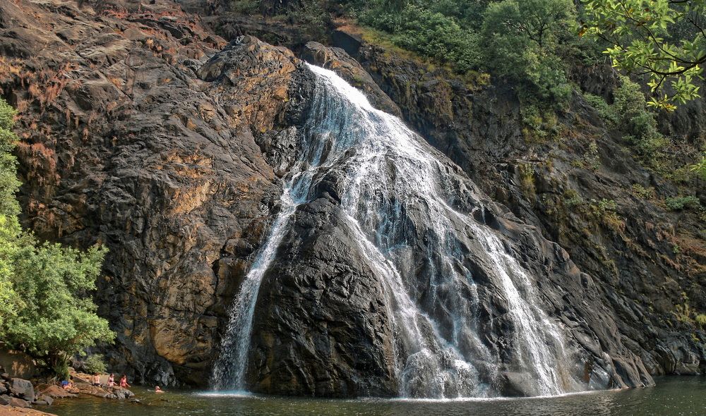 Индия. Водопад.