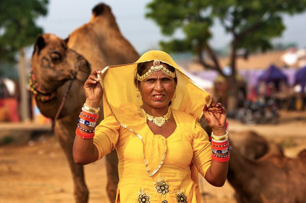 Pushkar woman