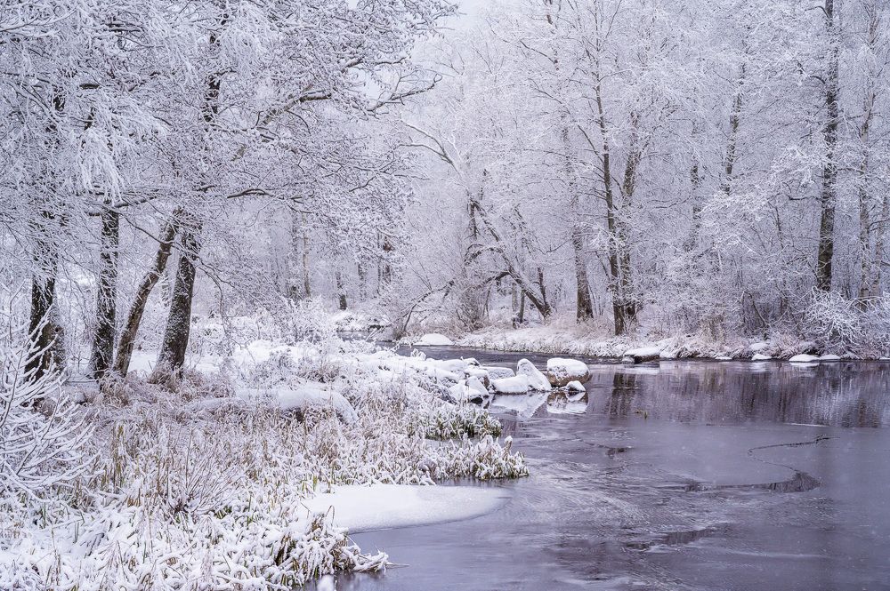 Река Вуокса. Приозерск.