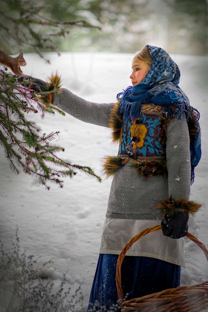 По сказке "12 месяцев"