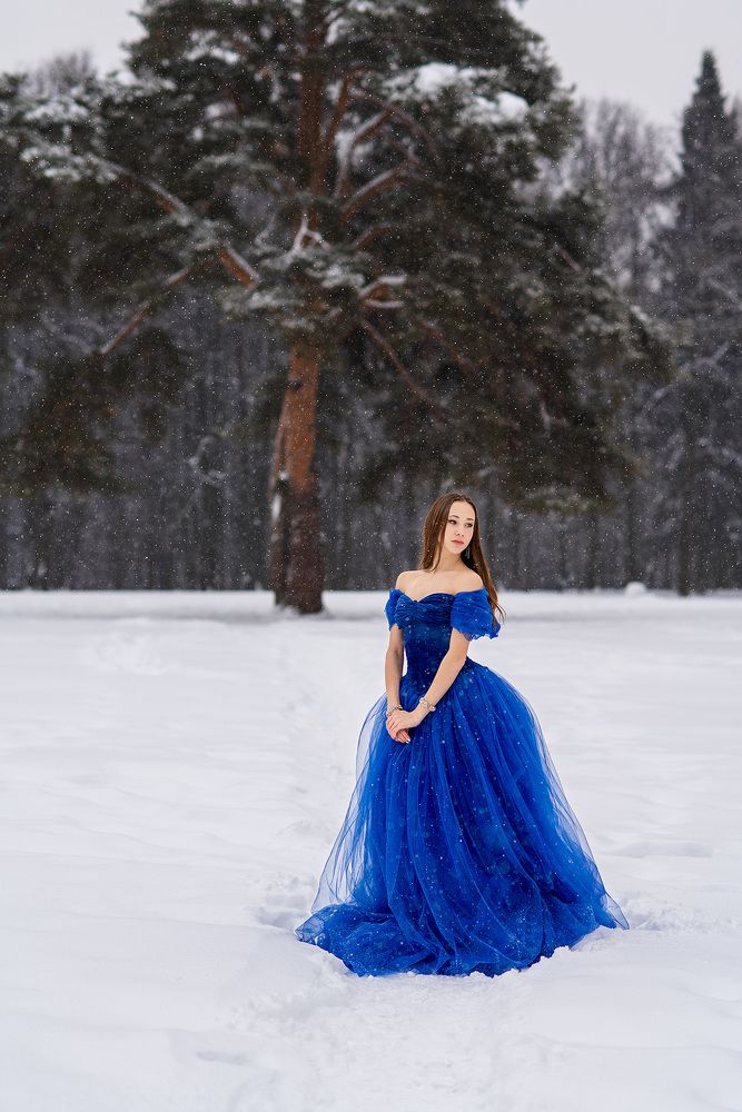 Снежная красавица