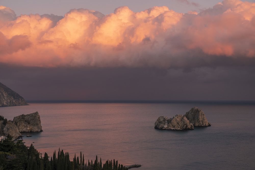 Гурзуф на закате