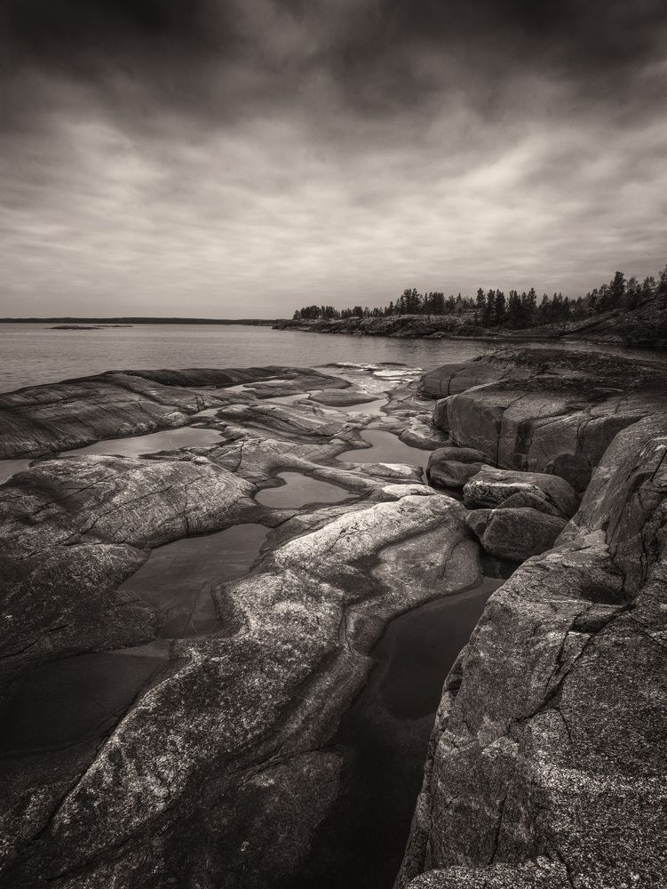 Суровая Ладога Осенью