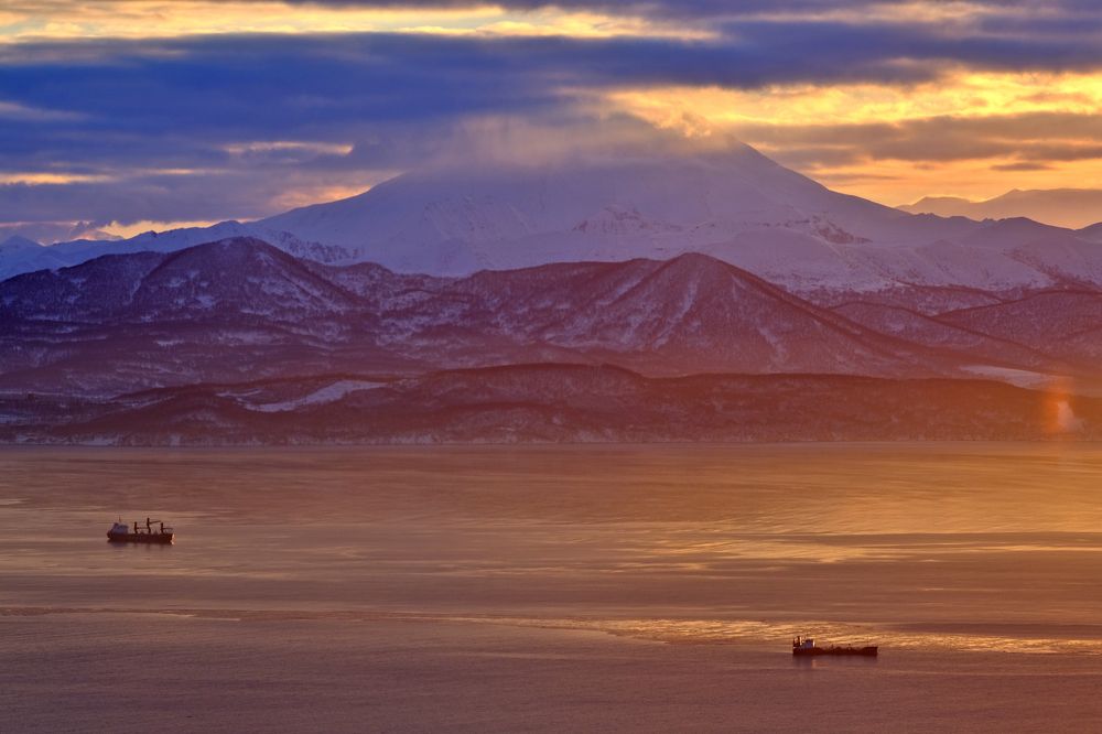 Авачинская бухта.