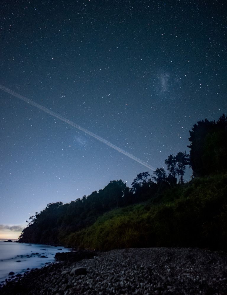 Starlinks and the Magellanic clouds
