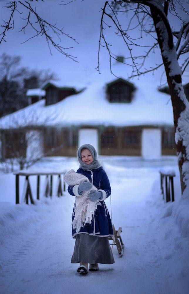Зима в усадьбе