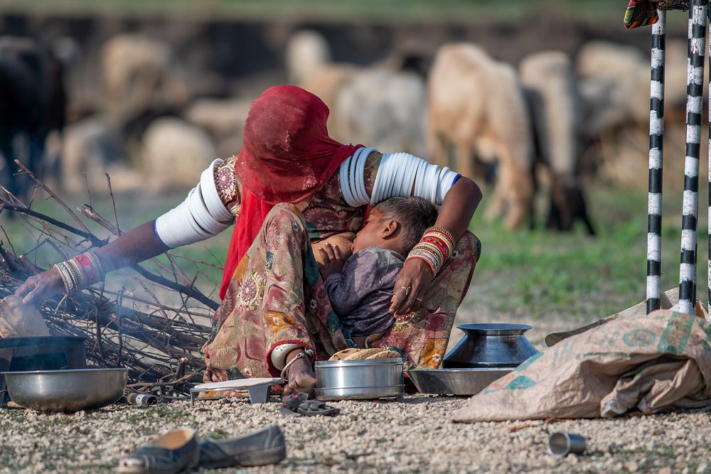 HUSTLE AND BUSTLE OF LIFE