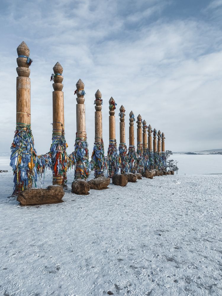 Sacred pillars of Baikal