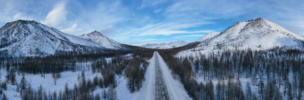 Зимняя трасса