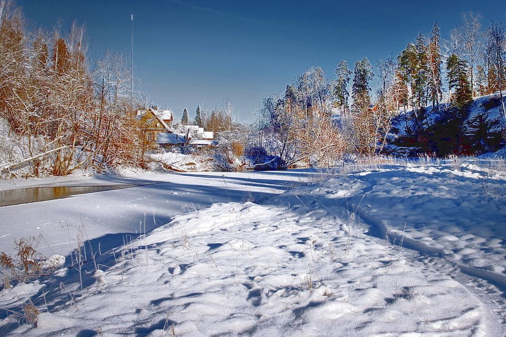 Природа отдыхает.