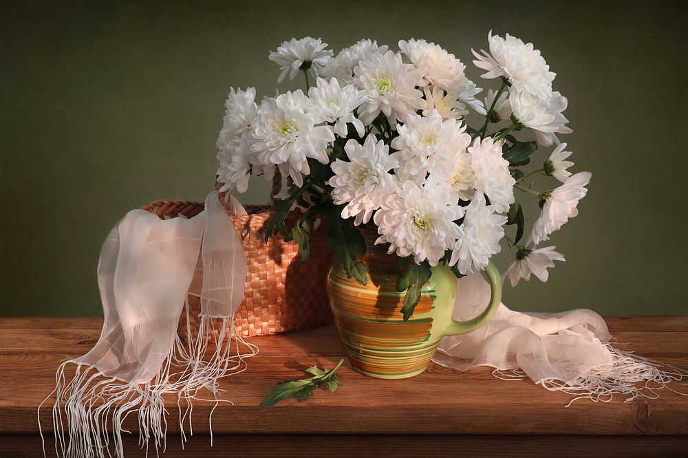 Поздние хризантемы