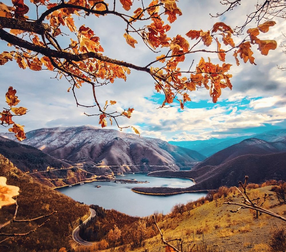 Rhodope mountains in the autumn
