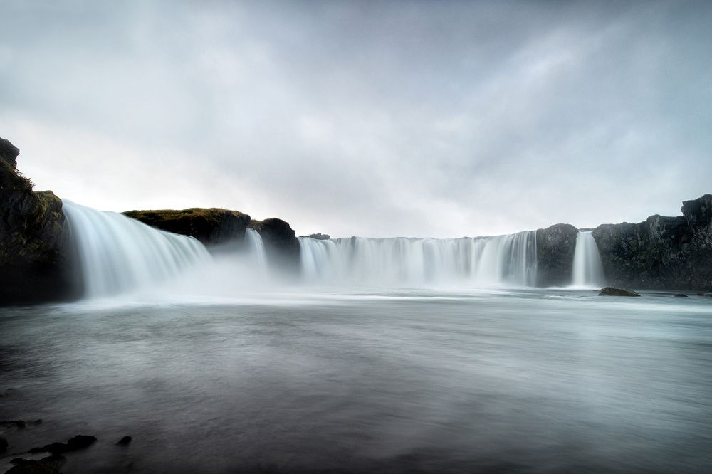 Godafoss is calm