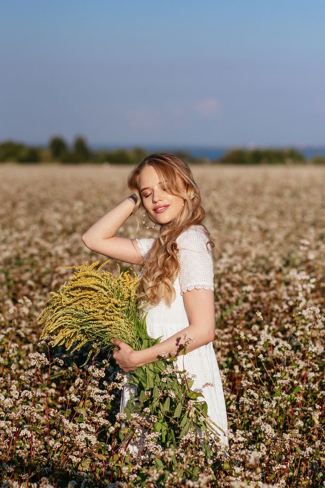 В гречишных полях