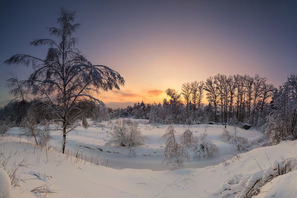 Вечер в Федоскино