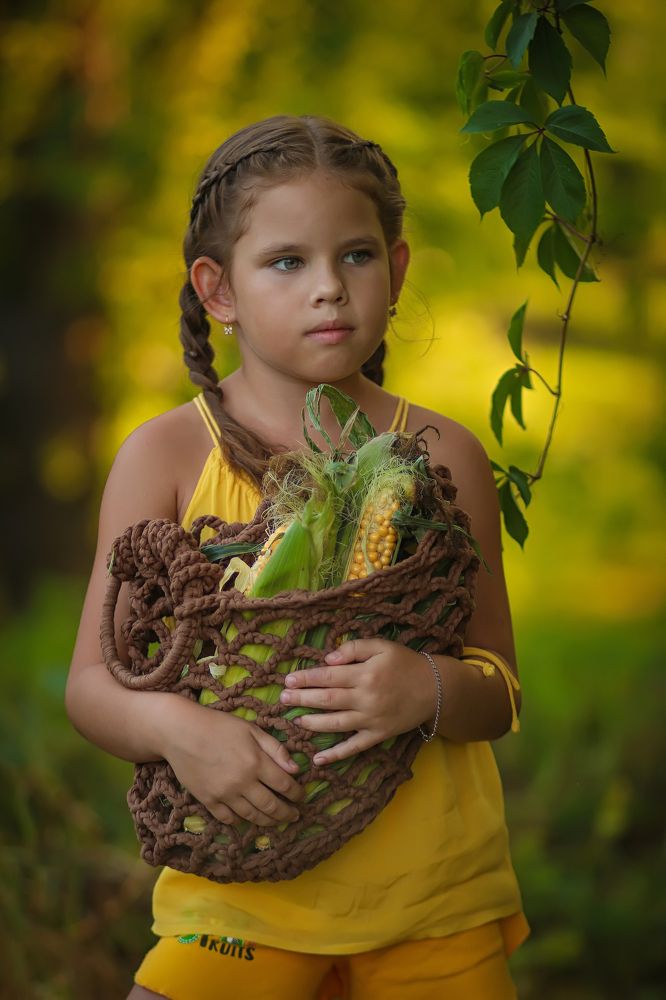 Каролина с кукурузой
