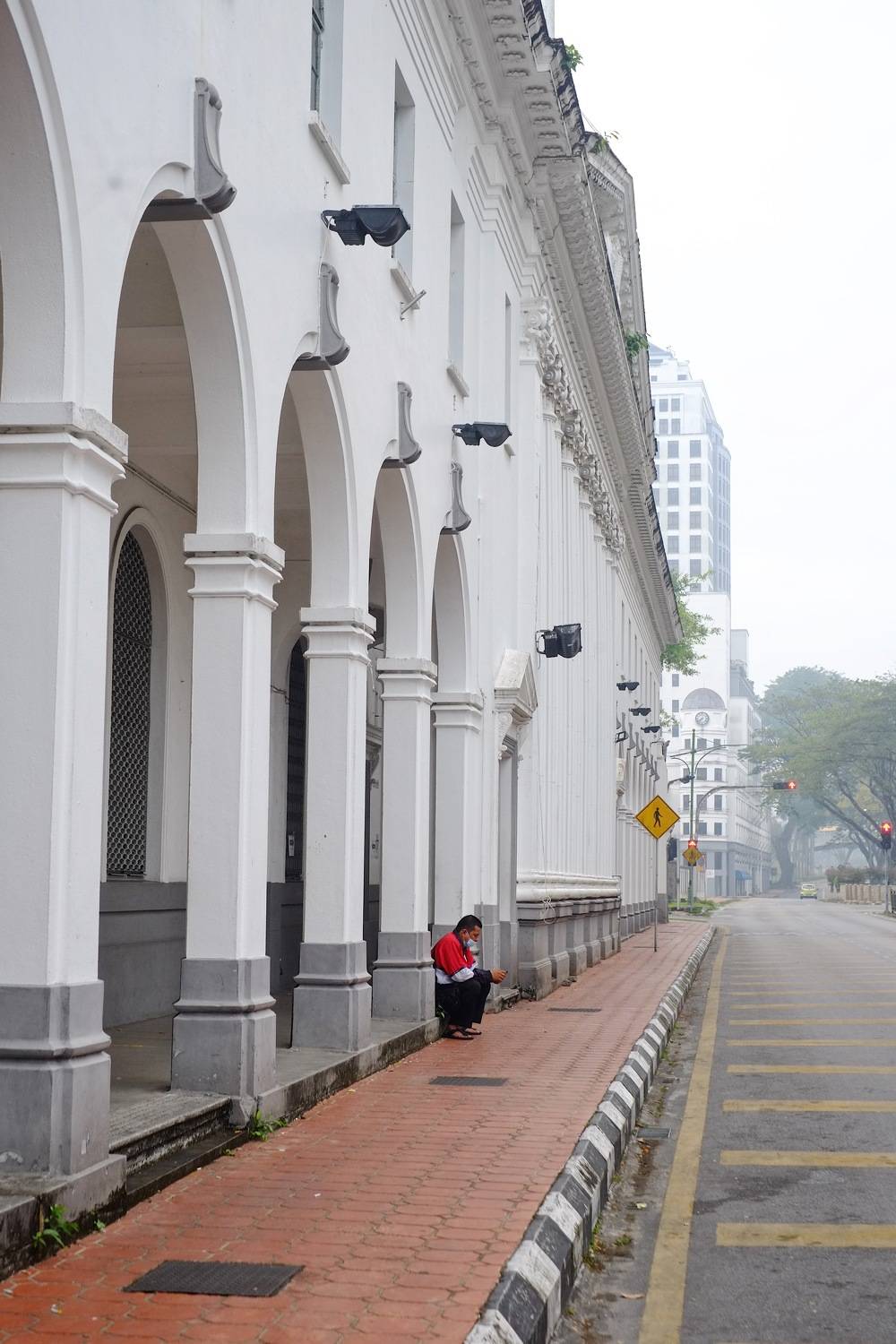 street on chinese new year eve