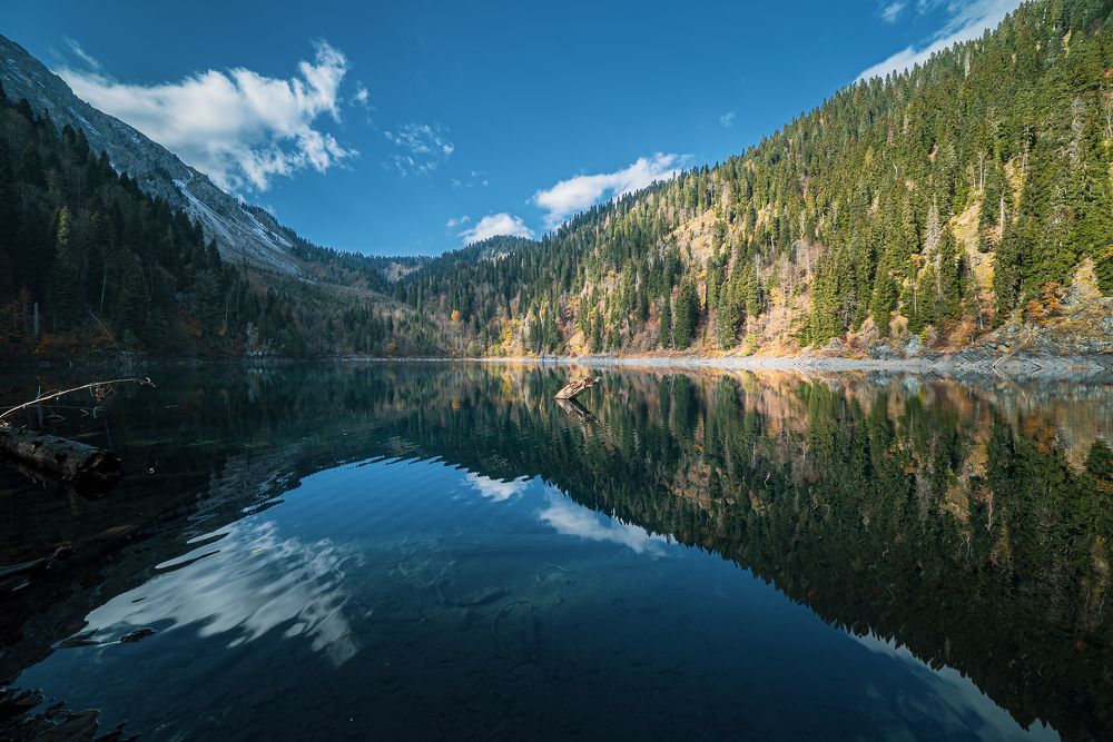 Озеро Малая Рица, Абхазия