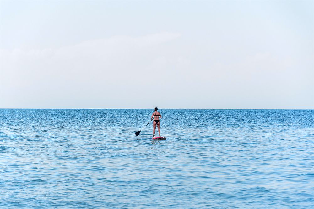 Необъятное море.