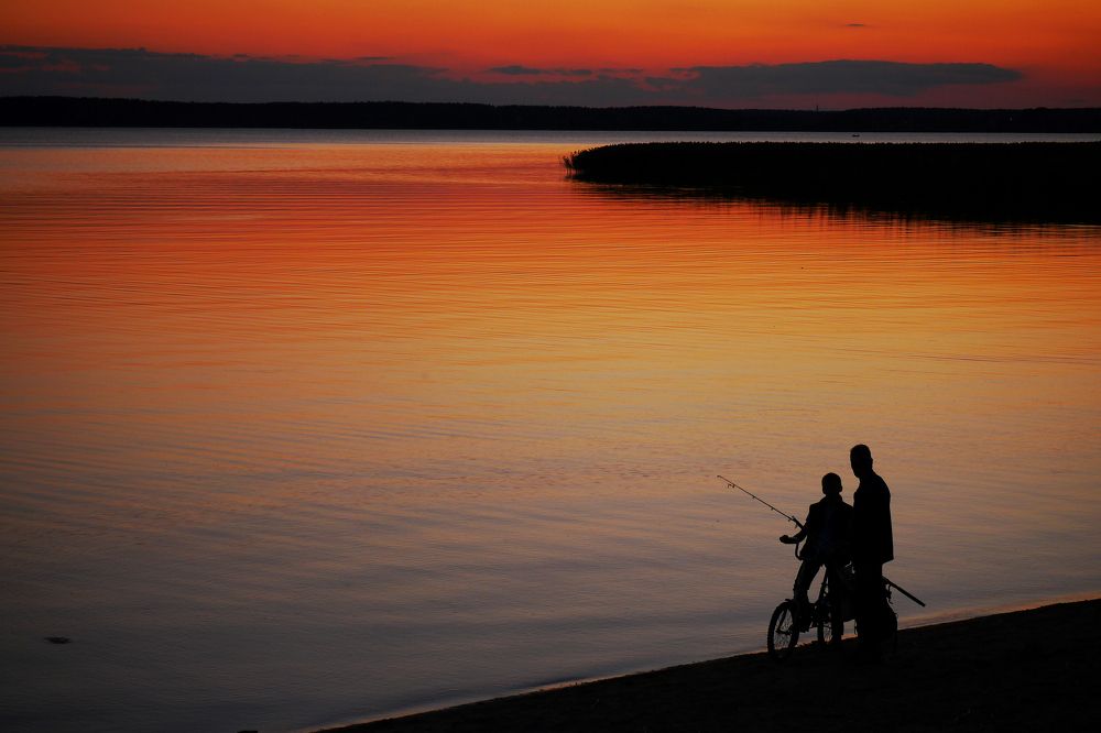Return from fishing