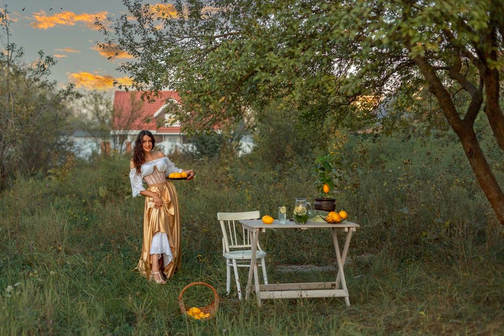 Итальянская серия с лимонами.