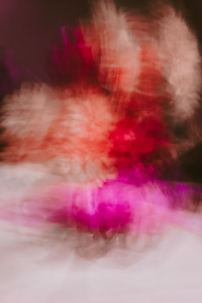 Flowers in impressionism style