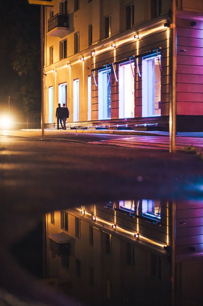 The colour of the night