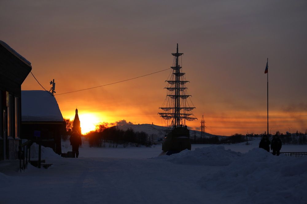 Полярный день Мурманска
