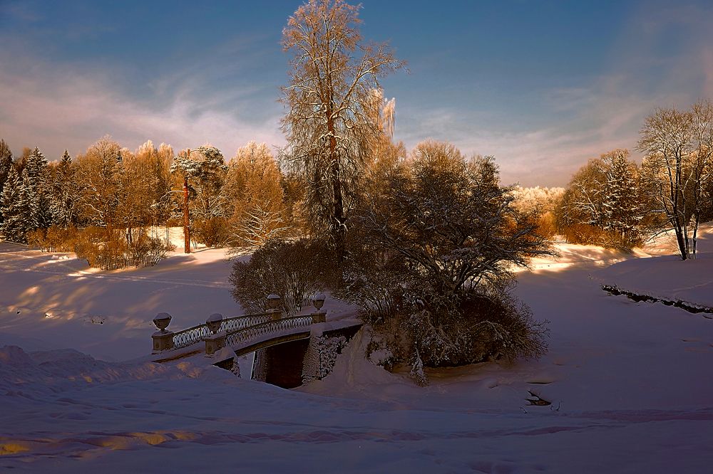 Зимний закат!