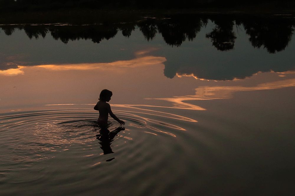 "Круги" на воде.
