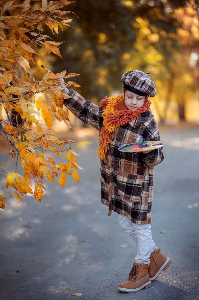 ХУДОЖНИК,ЧТО РИСУЕТ ОСЕНЬ!