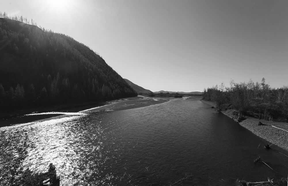 Осенний день на речке.