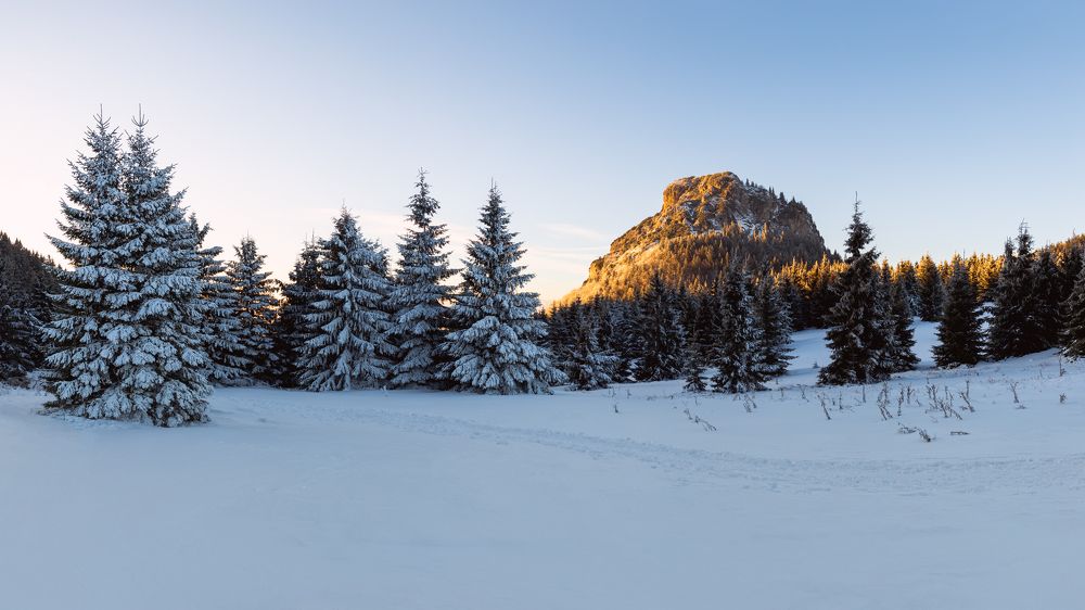 Maly Rozsutec before sunset