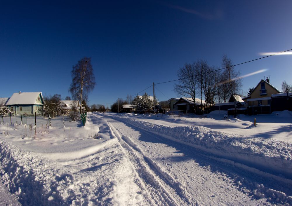 зима