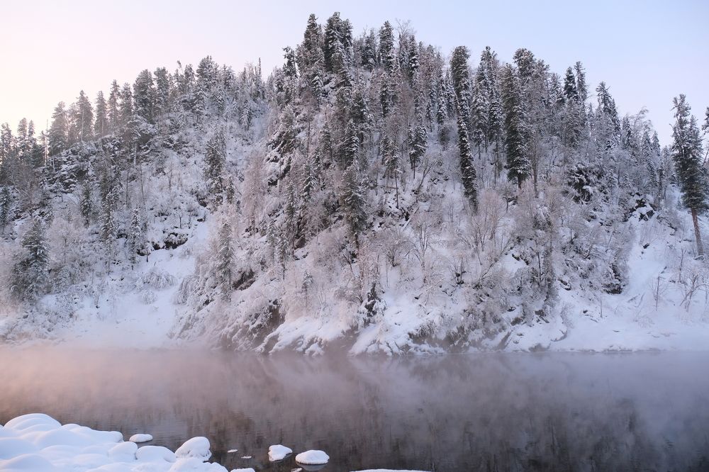 Зимняя Бия.