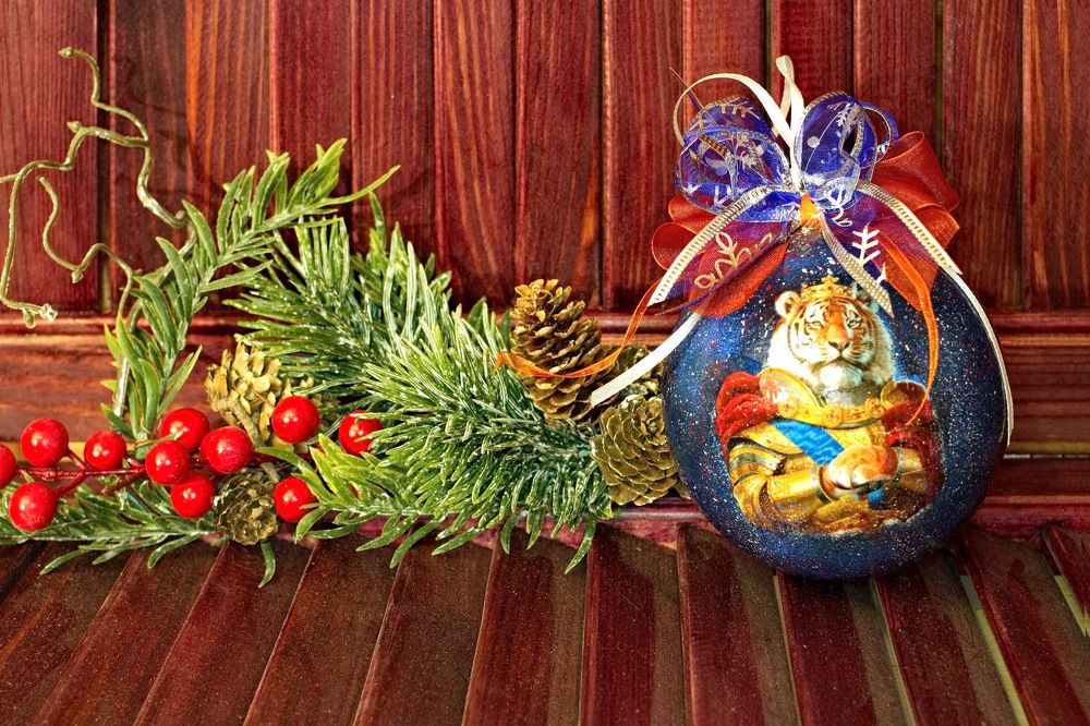 Игрушка к году тигра..