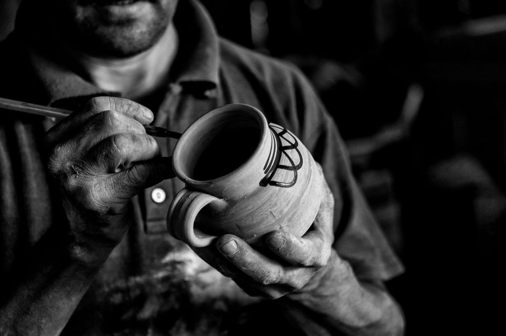 Created by the earth, conceived by my hands