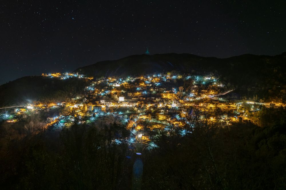 Village Lagadia at central Peloponnisos, Greece.