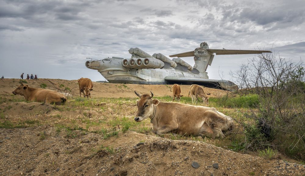 С Каспийским Монстром