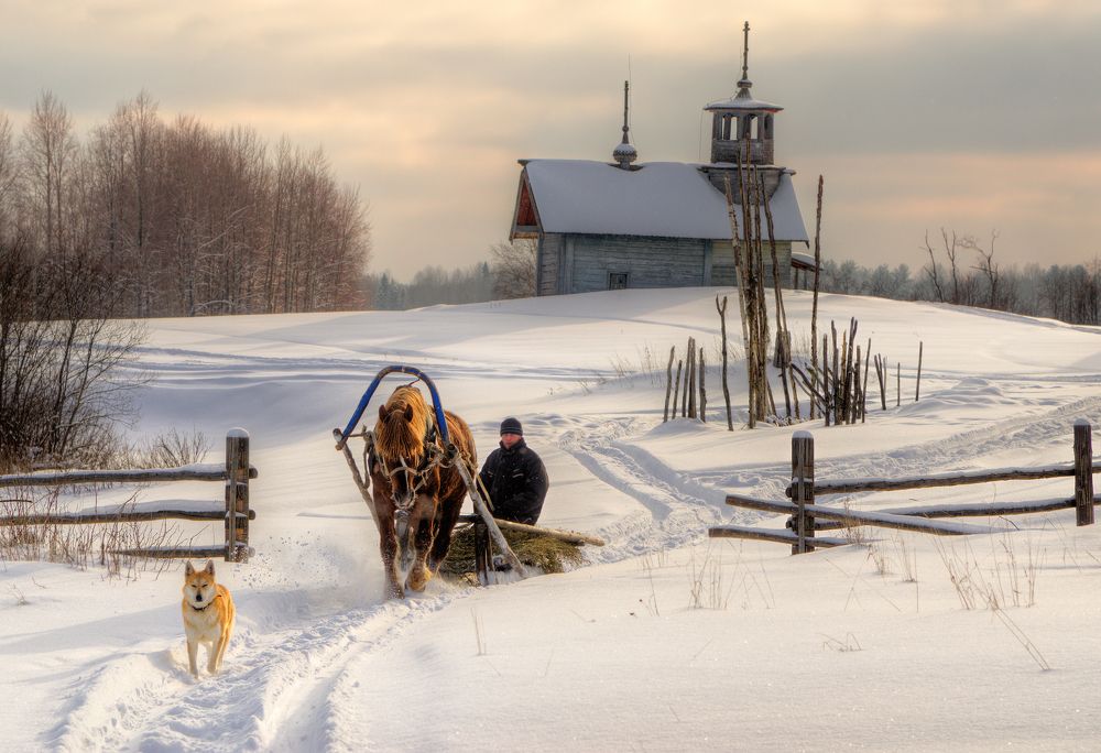 Обычный день в Кенозерье
