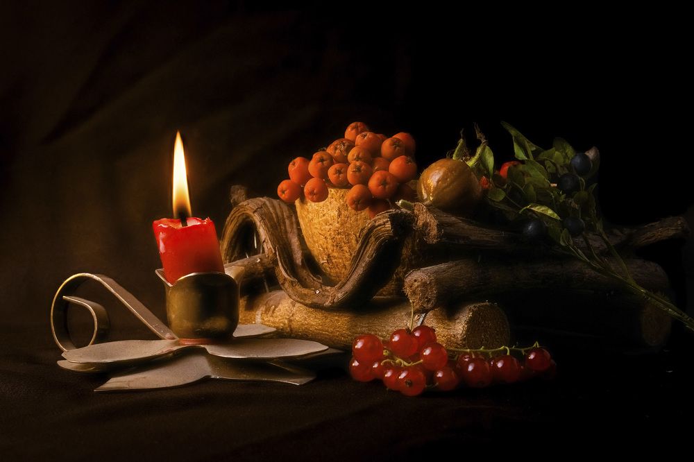 Натюрморт с ягодами