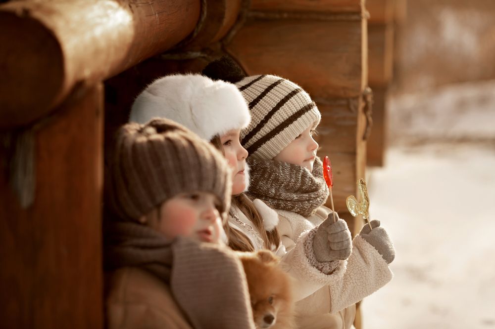 Зимняя прогулка.