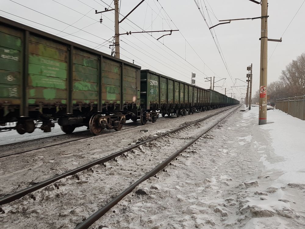 Зимний поезд