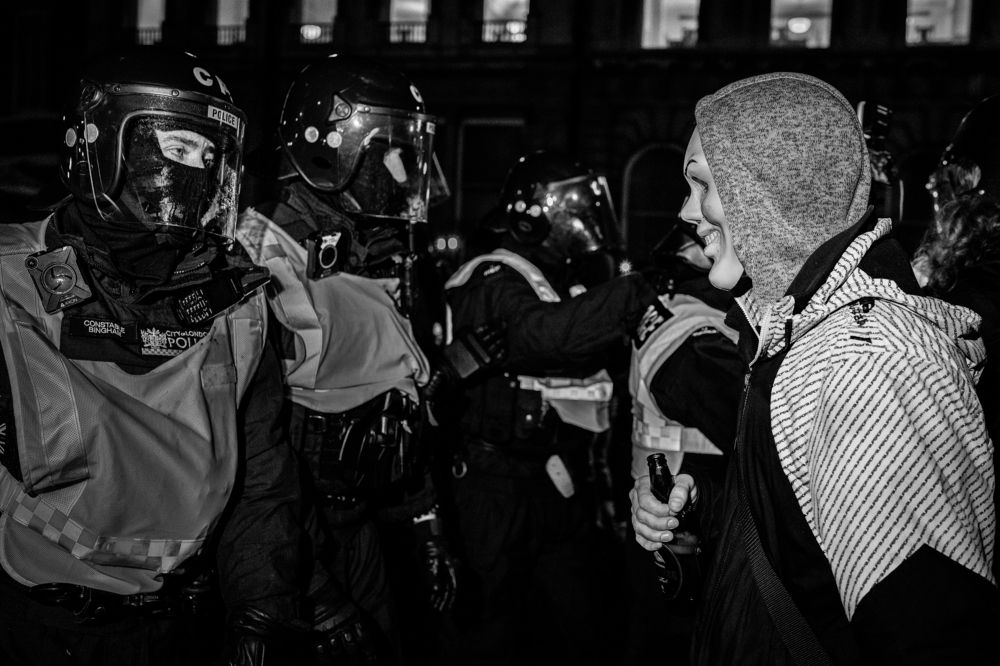 Anonymous Protest London