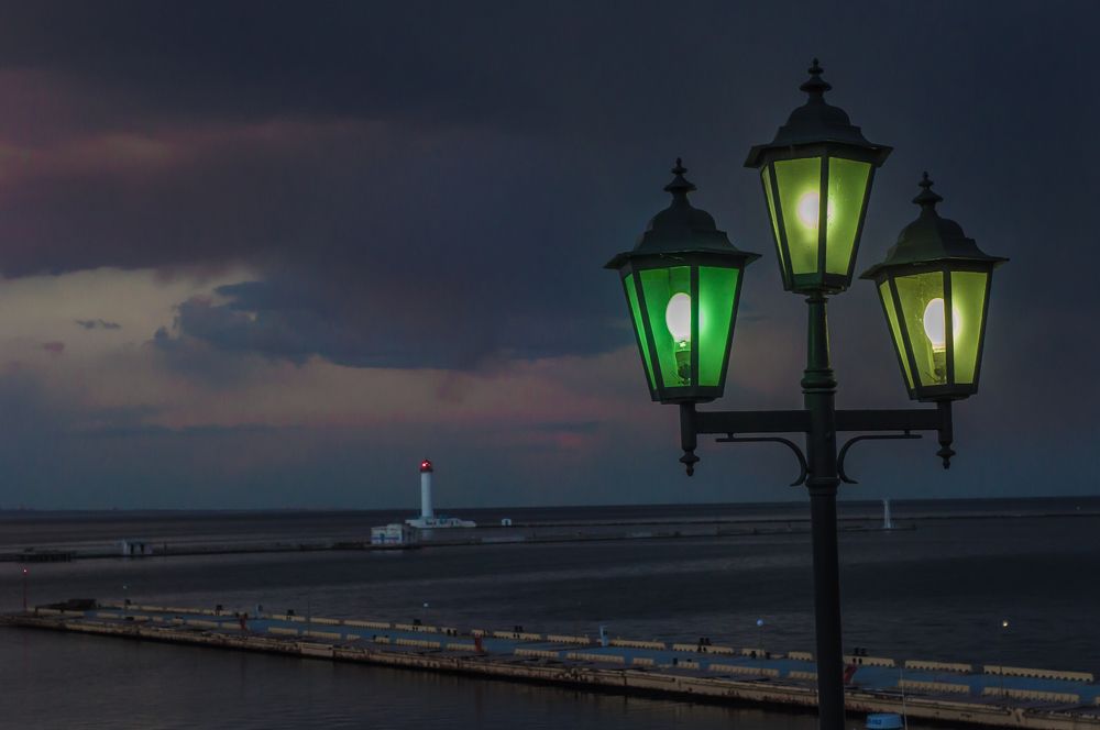 The lighthouse is always on