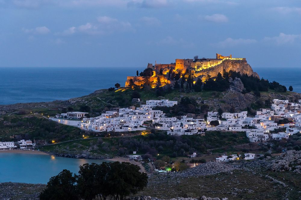 Lindos, Rhodes, Greece.