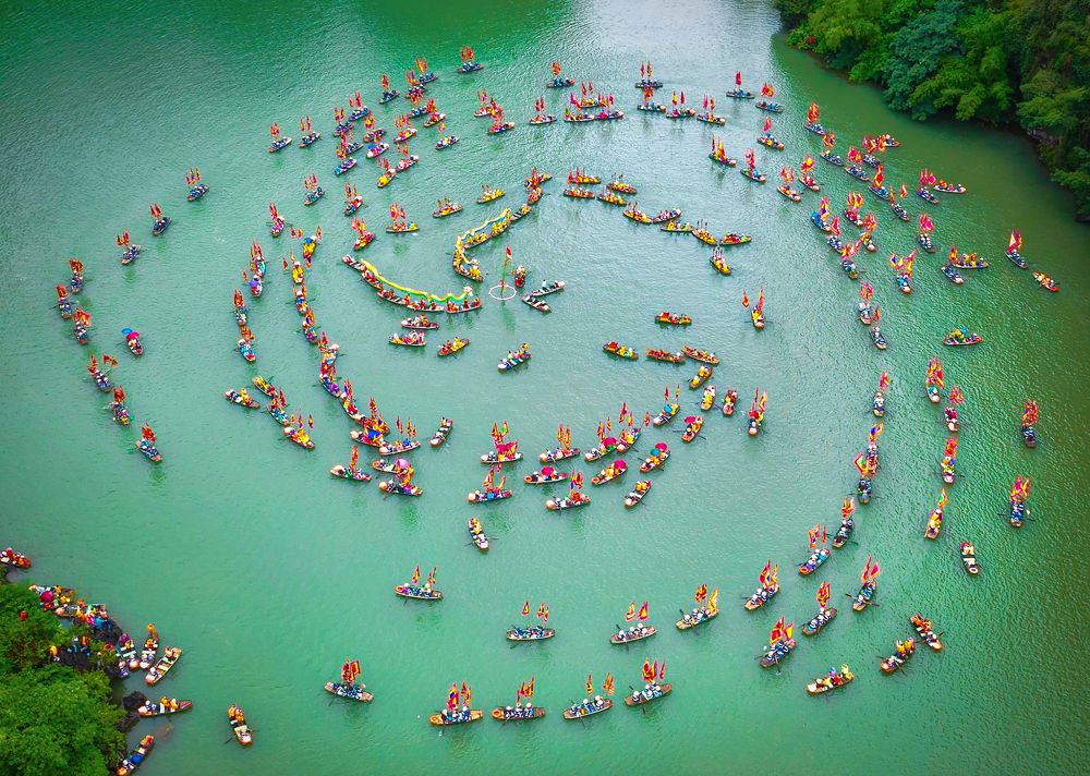 water festival on the river